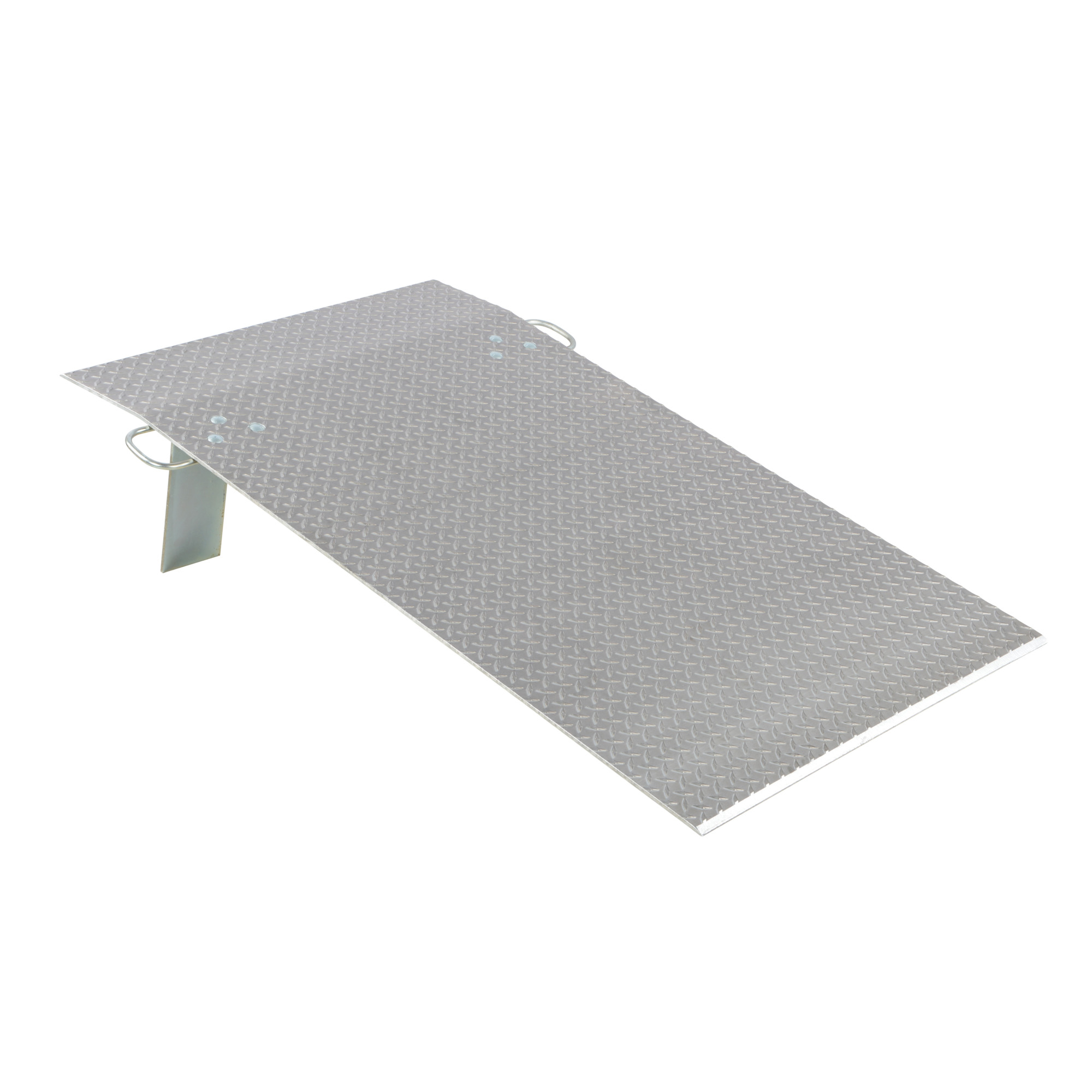 Vestil Aluminum Economizer Dock Plate - 36in. x 60in., 1400-Lb. Capacity, Non-Skid, Model# E-3660